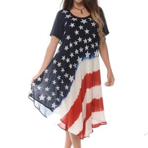 Americana Midi 4th of july Dress